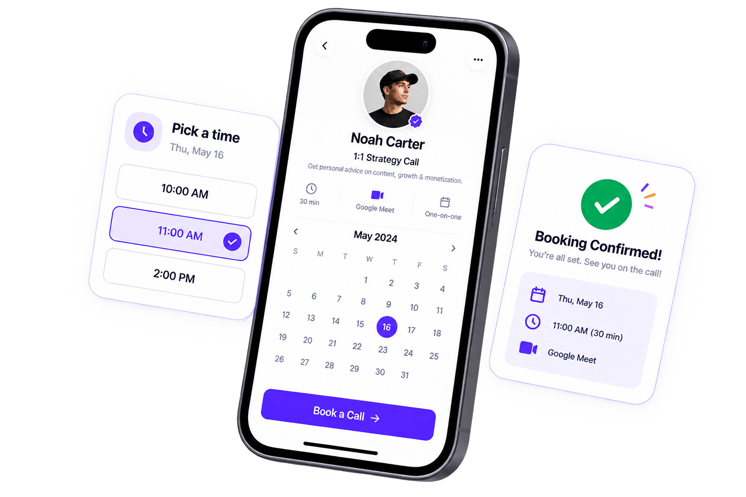 Bookings & 1:1 Calls